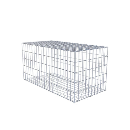Pila adicional tipo 2 100 cm x 50 cm x 50 cm, malla 5 cm x 10 cm, anillo en C