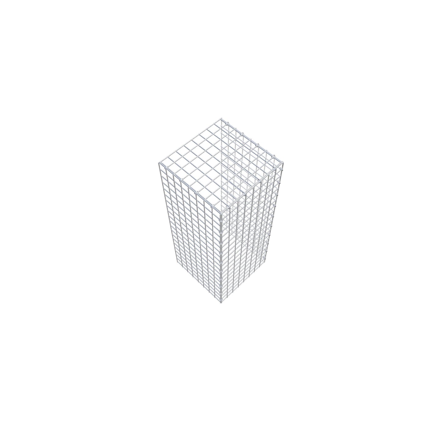 Fourche rapportée type 4 100 cm x 40 cm x 40 cm (L x H x P), mailles 5 cm x 5 cm, anneau C