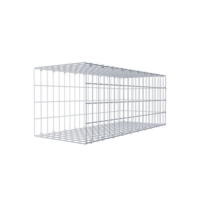 Mounted gabion type 2 100 cm x 40 cm x 40 cm, mesh size 5 cm x 10 cm, C-ring
