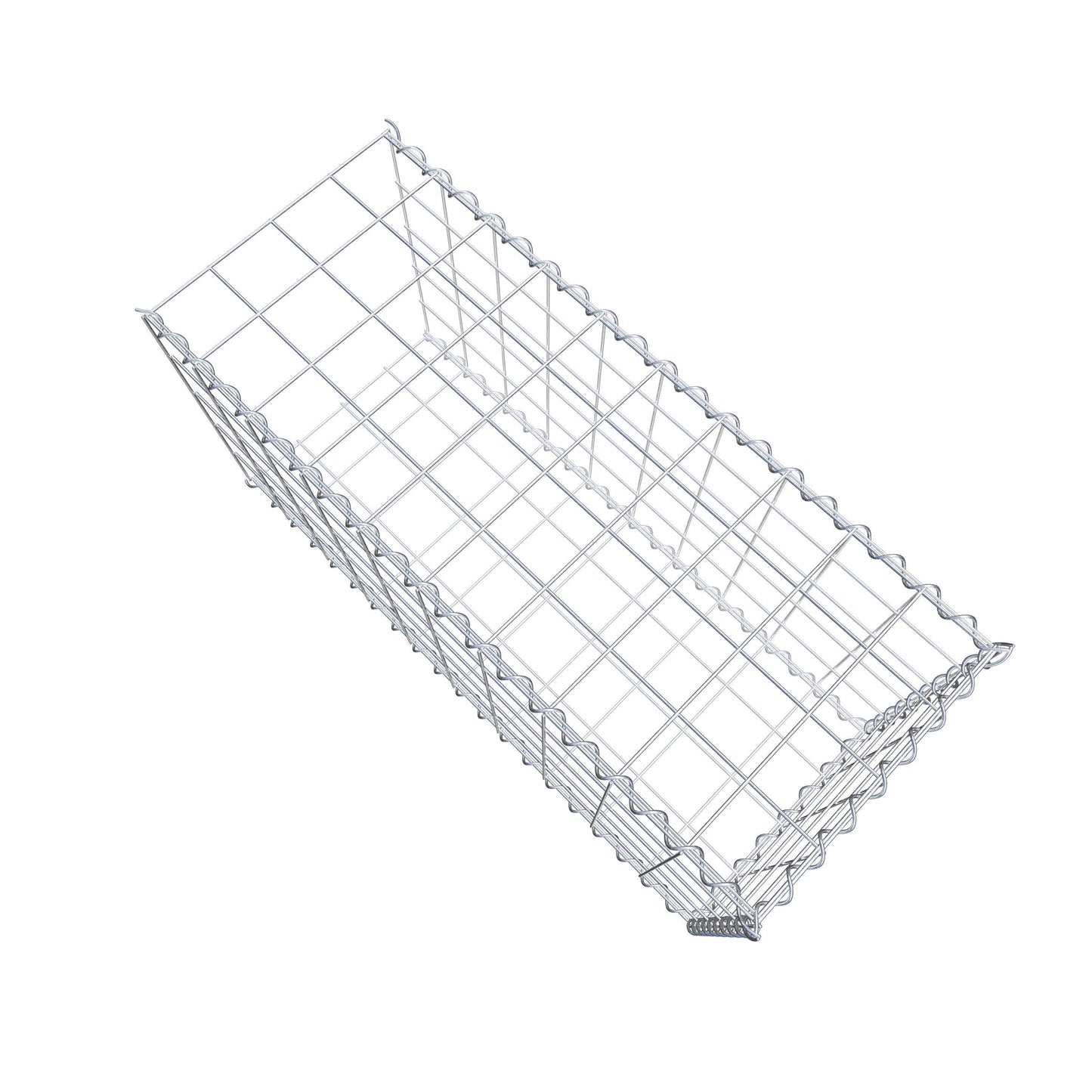 Gabião tipo 2 100 cm x 50 cm x 40 cm (C x A x P), malhagem 10 cm x 10 cm, espiral