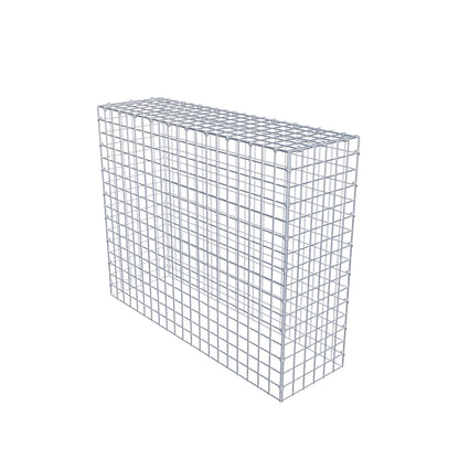 Gabião Tipo 3 100 cm x 80 cm x 30 cm (C x A x P), malhagem 5 cm x 5 cm, anel C
