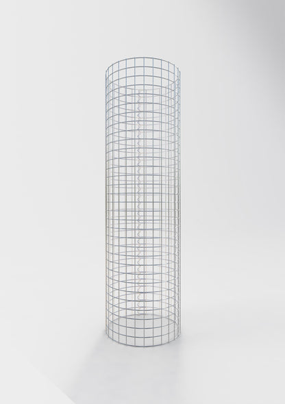 Gabionsøjle ca. 42 cm diameter, 160 cm højde, maskestørrelse 5 cm x 5 cm