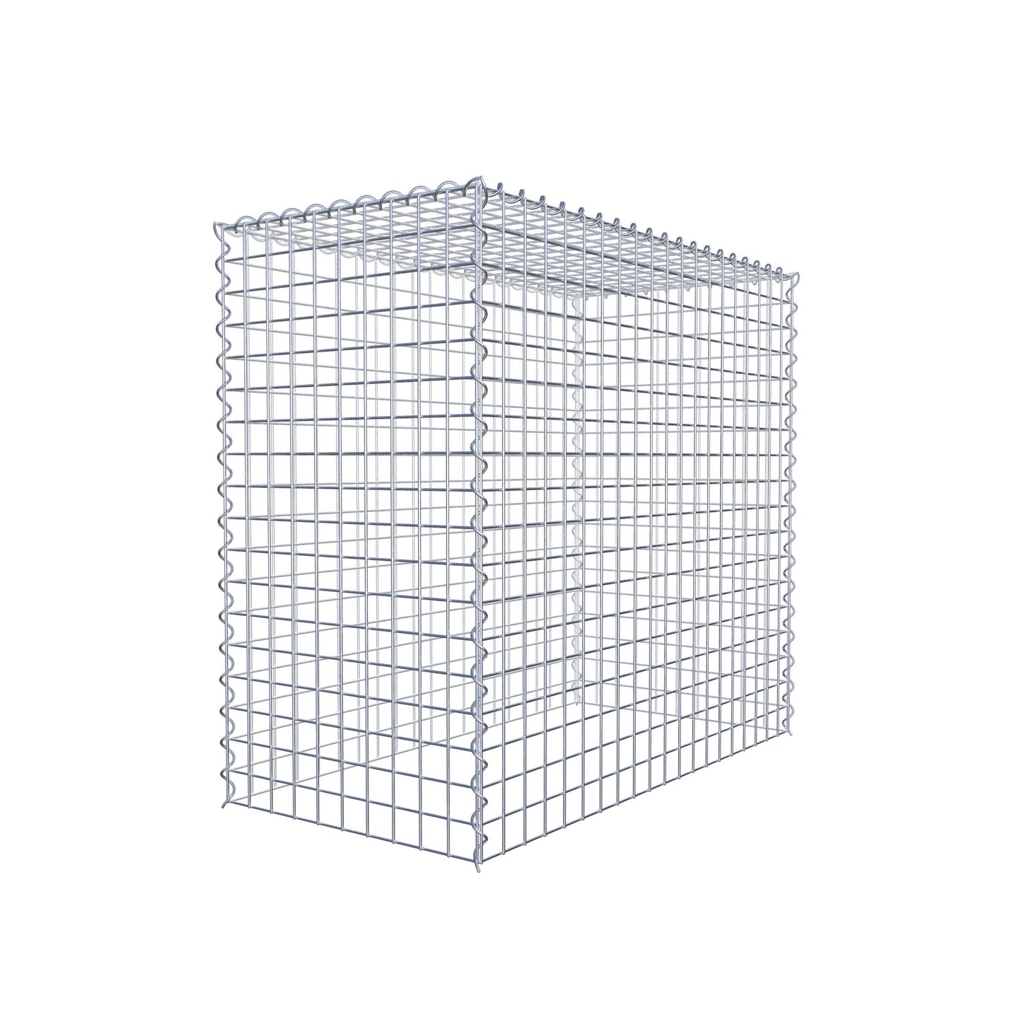Gavión complementario tipo 3 100 cm x 90 cm x 50 cm (L x A x P), malla 5 cm x 5 cm, espiral