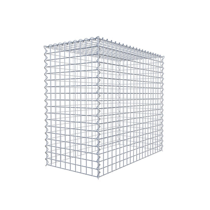 Gavión complementario tipo 3 100 cm x 90 cm x 50 cm (L x A x P), malla 5 cm x 5 cm, espiral