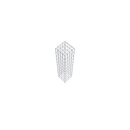 Gabbione aggiuntivo di tipo 3 100 cm x 20 cm x 20 cm (L x A x P), maglia 5 cm x 10 cm, anello a C