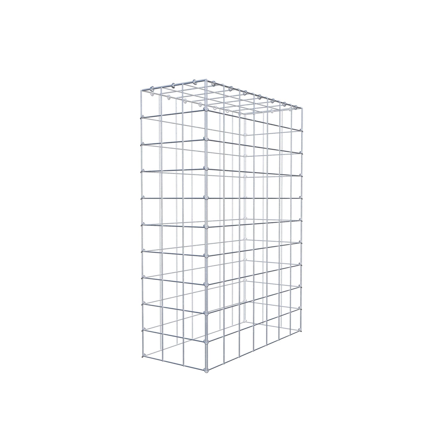 Gavión complementario de tipo 3 100 cm x 70 cm x 30 cm (L x A x P), malla 10 cm x 10 cm, anillo en C