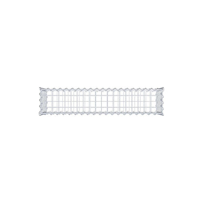 Lot de 2 gabions 100 cm x 30 cm x 20 cm (L x H x P), mailles 5 x 5 cm, spirale