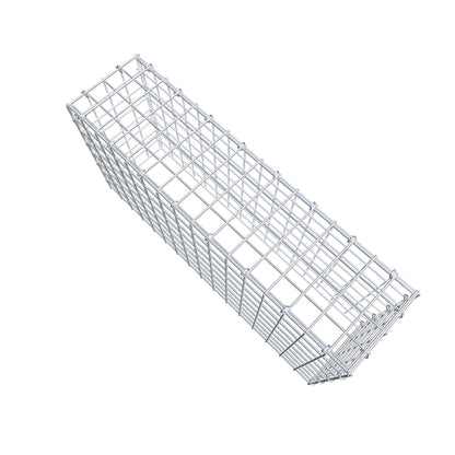 Fourche rapportée type 3 80 cm x 40 cm x 20 cm (L x H x P), mailles 5 cm x 5 cm, anneau C