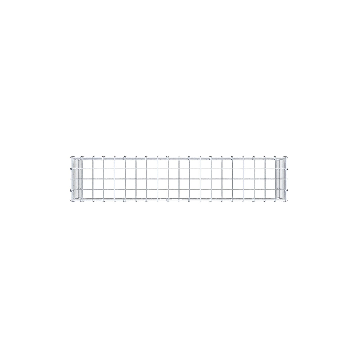 Fourche rapportée type 3 100 cm x 30 cm x 20 cm (L x H x P), mailles 5 cm x 5 cm, anneau en C