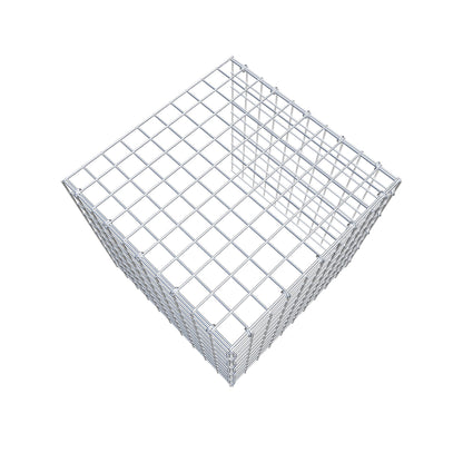 Fourche rapportée type 4 50 cm x 50 cm x 50 cm (L x H x P), mailles 5 cm x 5 cm, anneau C