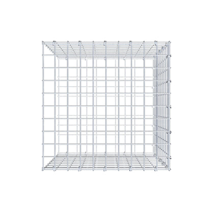 Monteret gabion type 2 50 cm x 50 cm x 50 cm (L x H x D), maskestørrelse 5 cm x 5 cm, C-ring