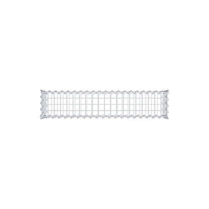 Gabion 100 cm x 20 cm x 20 cm (L x H x P), mailles 5 cm x 5 cm, spirale
