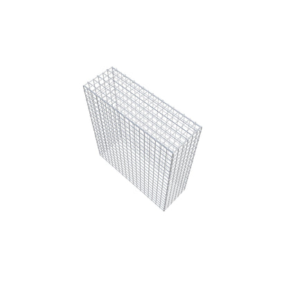 Fourche rapportée type 3 100 cm x 90 cm x 30 cm (L x H x P), mailles 5 cm x 5 cm, anneau en C