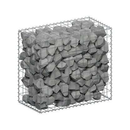 Gabion 100 cm x 90 cm x 50 cm (L x H x D), mesh size 10 cm x 10 cm, spiral
