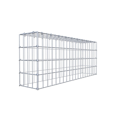 Fourche rapportée type 3 100 cm x 40 cm x 20 cm (L x H x P), mailles 5 cm x 10 cm, anneau C