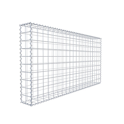 Gabion 200 cm x 100 cm x 20 cm (L x H x D), maskstorlek 10 cm x 10 cm, spiral