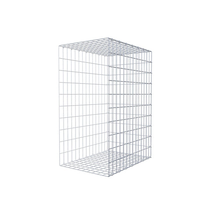 Fourche rapportée type 2 100 cm x 70 cm x 50 cm, mailles 5 cm x 10 cm, anneau en C
