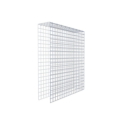 Fourche rapportée type 4 100 cm x 90 cm x 20 cm (L x H x P), maille 5 cm x 5 cm, anneau en C