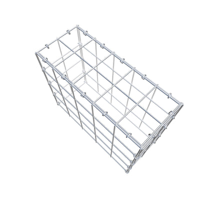 Gabião Tipo 3 50 cm x 40 cm x 20 cm (C x A x P), malhagem 10 cm x 10 cm, anel C