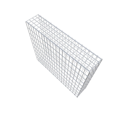 Gabião tipo 2 100 cm x 90 cm x 20 cm, malhagem 5 cm x 10 cm, anel C