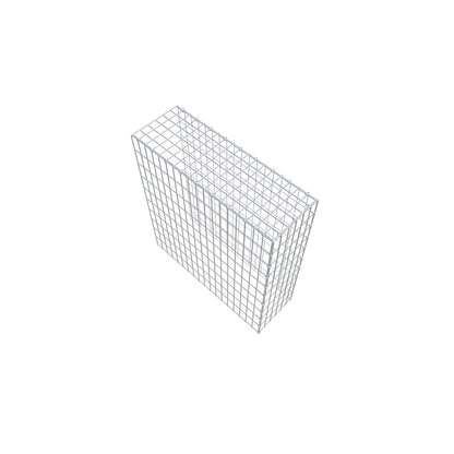 Gabião Tipo 4 100 cm x 90 cm x 30 cm (C x A x P), malhagem 5 cm x 10 cm, anel C