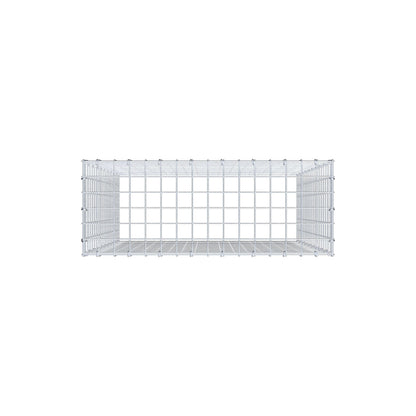 Gabião Tipo 3 100 cm x 80 cm x 30 cm (C x A x P), malhagem 5 cm x 5 cm, anel C