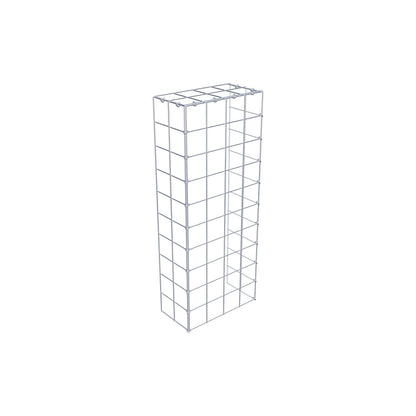Anbaugabione Typ 4 100 cm x 20 cm x 40 cm (L x H x T), Maschenweite 10 cm x 10 cm, C-Ring