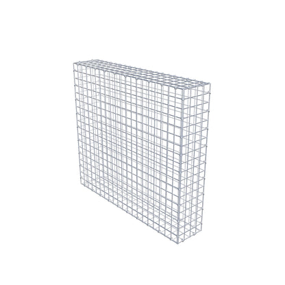 Gabião 100 cm x 90 cm x 20 cm (C x A x P), malhagem 5 cm x 5 cm, anel C