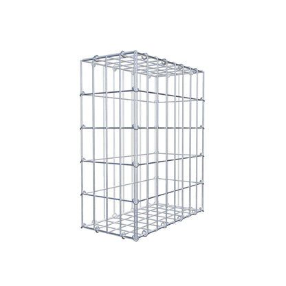 Gabione 50 cm x 40 cm x 20 cm (L x H x T), Maschenweite 5 cm x 10 cm, C-Ring