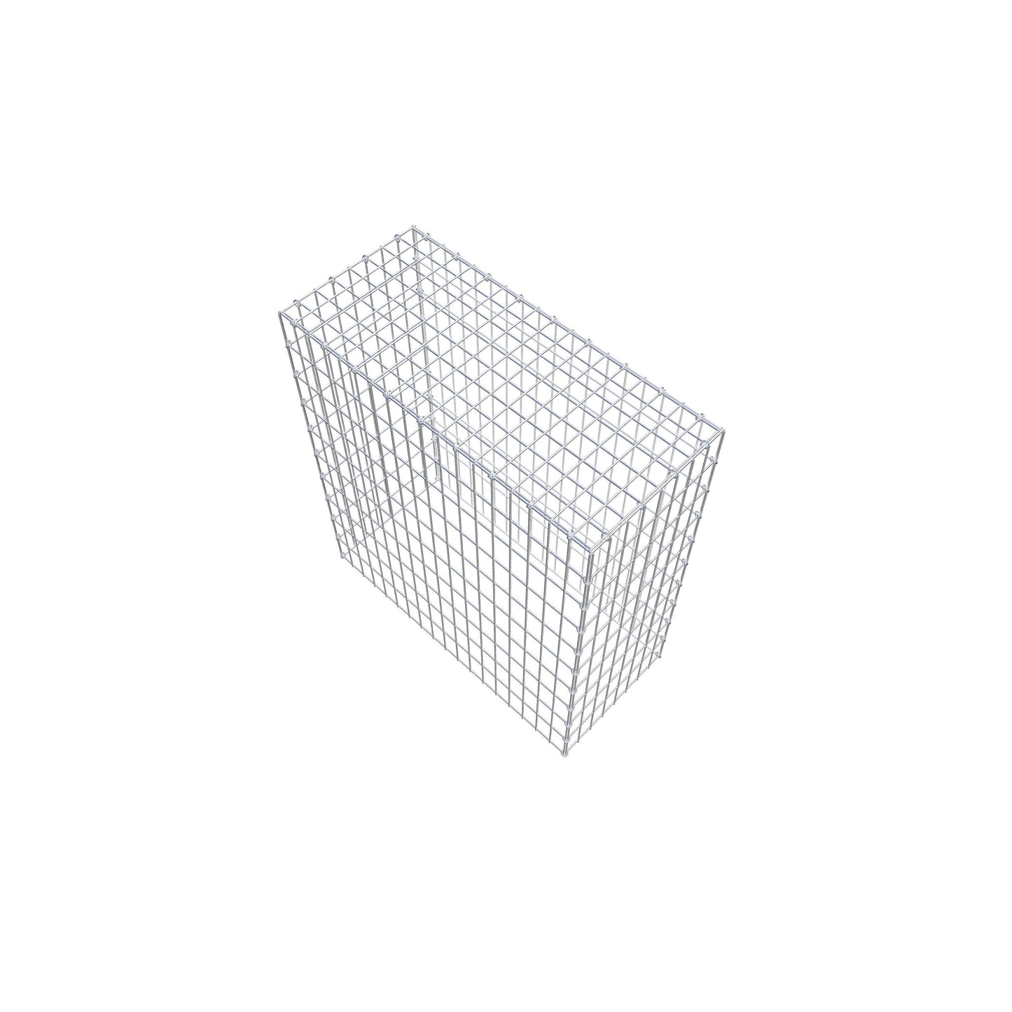 Fourche rapportée type 3 100 cm x 90 cm x 40 cm (L x H x P), mailles 5 cm x 10 cm, anneau C