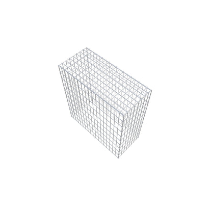 Fourche rapportée type 3 100 cm x 90 cm x 40 cm (L x H x P), mailles 5 cm x 10 cm, anneau C