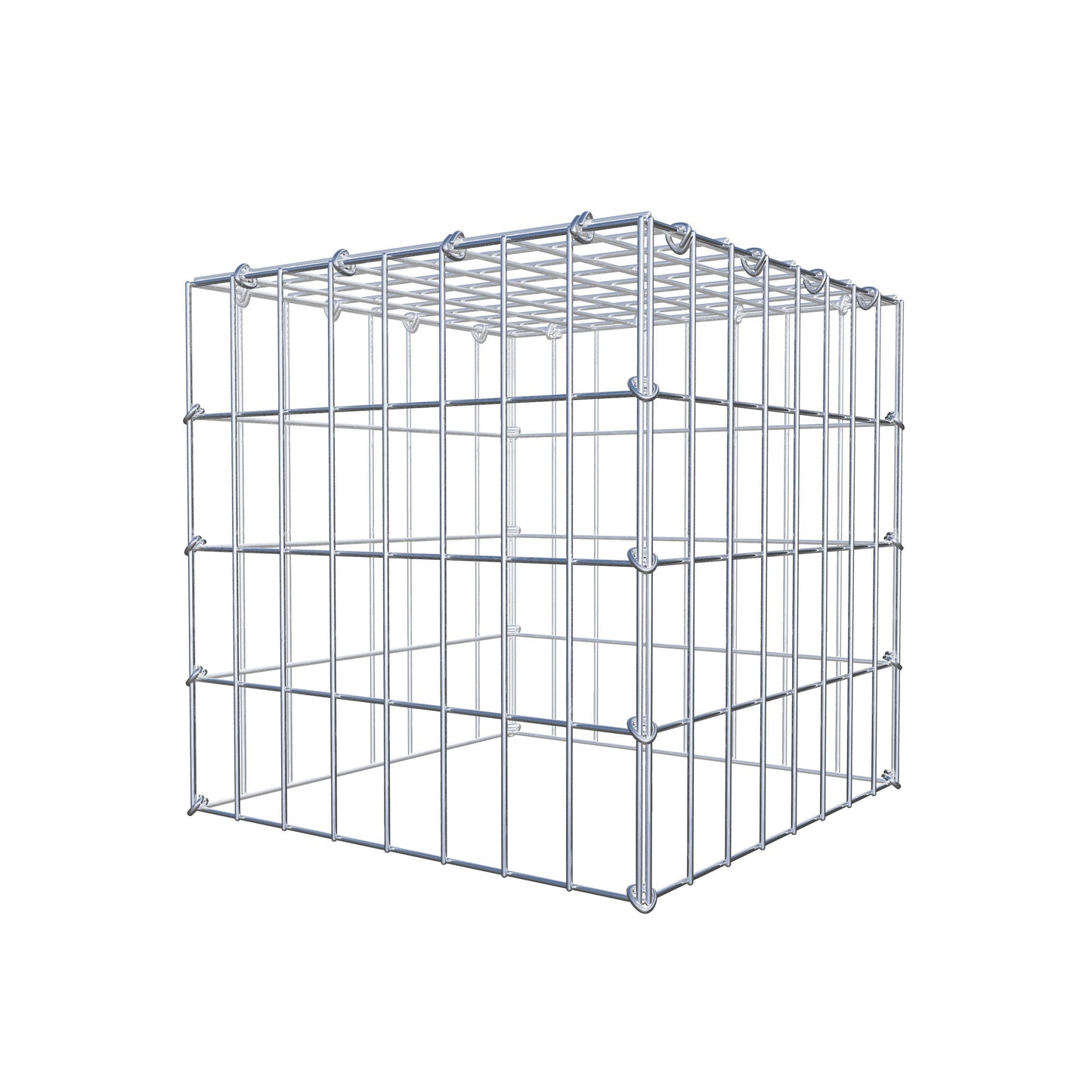 Fourche rapportée type 3 40 cm x 40 cm x 40 cm (L x H x P), mailles 5 cm x 10 cm, anneau C
