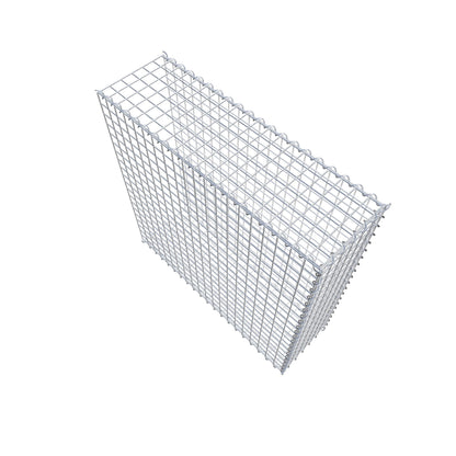 Add-on schanskorf type 2 100 cm x 100 cm x 30 cm (L x H x D), maaswijdte 5 cm x 5 cm, spiraalvormig