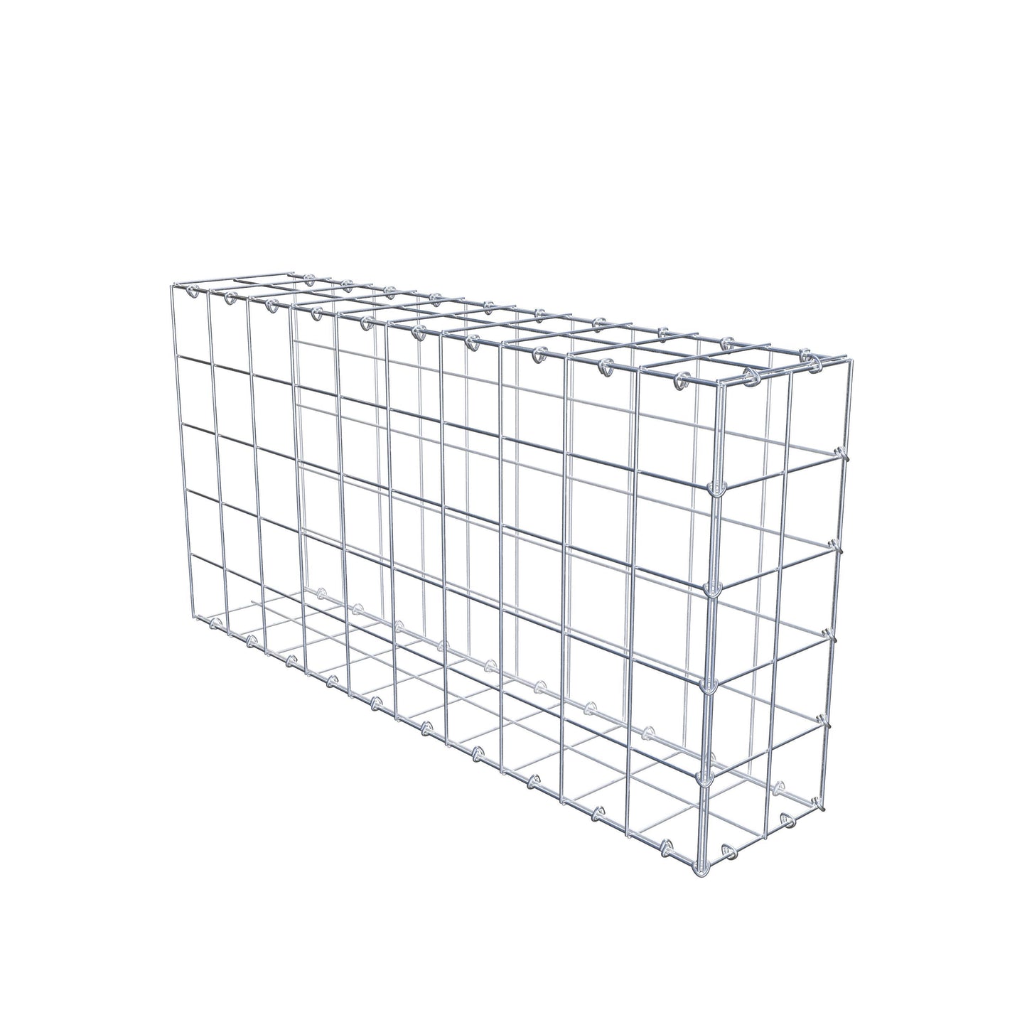 Fourche rapportée type 2 100 cm x 50 cm x 20 cm (L x H x P), mailles 10 cm x 10 cm, anneau C