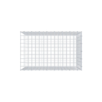 Fourche rapportée type 2 80 cm x 50 cm x 50 cm (L x H x P), mailles 5 cm x 5 cm, anneau C