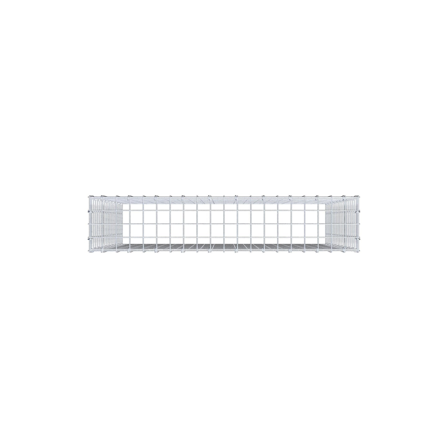 Fourche rapportée type 3 100 cm x 100 cm x 20 cm (L x H x P), mailles 5 cm x 5 cm, anneau C