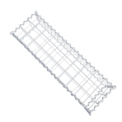 Gabion 100 cm x 20 cm x 30 cm (L x H x P), mailles 10 cm x 10 cm, spirale