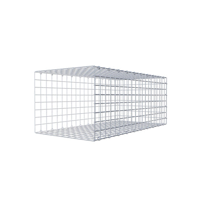 Pile aggiuntivo tipo 2 100 cm x 40 cm x 50 cm (L x H x P), maglia 5 cm x 5 cm, anello a C