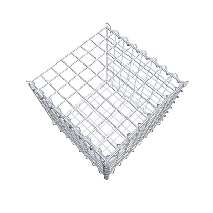 Opvokset gabion type 2 40 cm x 40 cm x 40 cm (L x H x D), maskestørrelse 5 cm x 5 cm, spiral