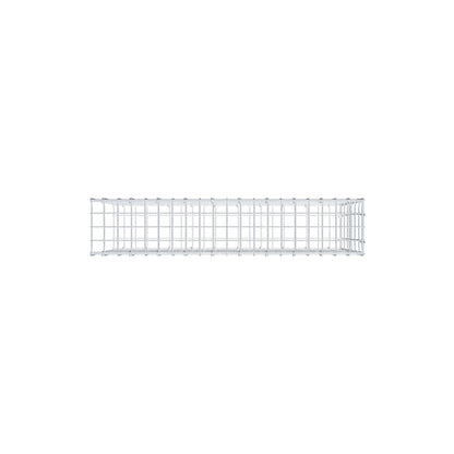 Gabião Tipo 2 100 cm x 60 cm x 20 cm, malhagem 5 cm x 10 cm, anel C