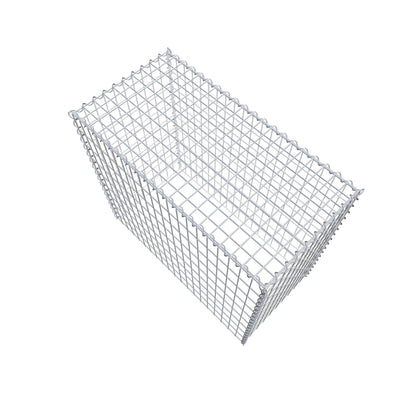 Gabbione aggiuntivo tipo 3 100 cm x 90 cm x 50 cm (L x H x P), maglia 5 cm x 10 cm, spirale