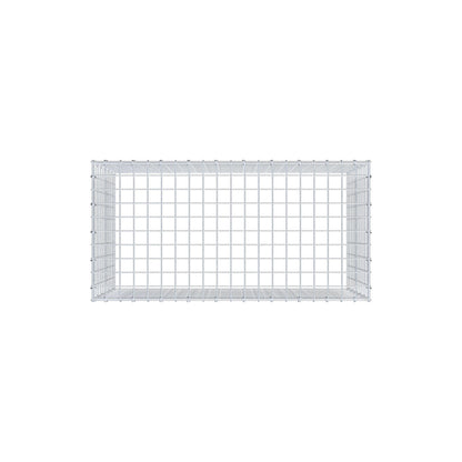 Gabião Tipo 3 100 cm x 60 cm x 50 cm (C x A x P), malhagem 5 cm x 5 cm, anel C