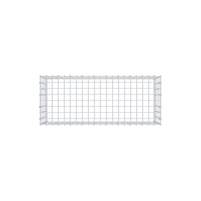 Gabbione aggiuntivo di tipo 3 100 cm x 40 cm x 40 cm (L x H x P), maglia 5 cm x 10 cm, anello a C