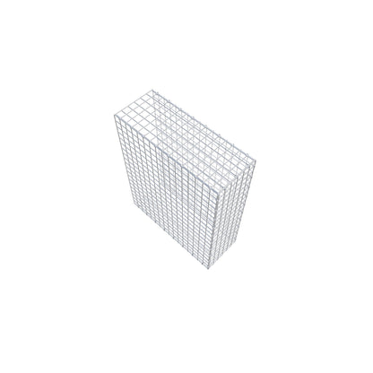 Fourche rapportée type 2 100 cm x 80 cm x 30 cm (L x H x P), mailles 5 cm x 5 cm, anneau C