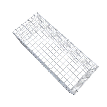 Gavión complementario de tipo 3 100 cm x 40 cm x 40 cm (largo x alto x fondo), malla 5 cm x 5 cm, anillo en C
