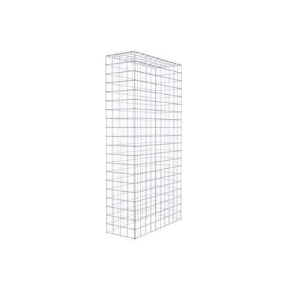 Tilläggspåle typ 3 200 cm x 100 cm x 40 cm (L x H x D), maskstorlek 10 cm x 10 cm, C-ring