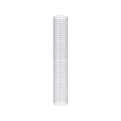Colonne de gabion ronde 37 cm de diamètre, 230 cm de hauteur, mailles de 5 cm x 5 cm