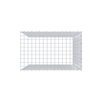 Fourche rapportée type 4 100 cm x 80 cm x 50 cm (L x H x P), mailles 5 cm x 5 cm, anneau C
