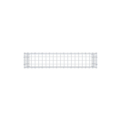 Fourche rapportée type 3 100 cm x 50 cm x 20 cm (L x H x P), mailles 5 cm x 10 cm, anneau C