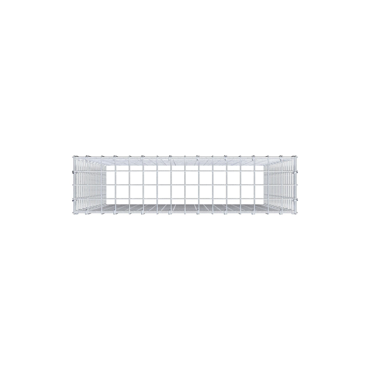 Gabião Tipo 3 100 cm x 80 cm x 20 cm (C x A x P), malhagem 5 cm x 5 cm, anel C